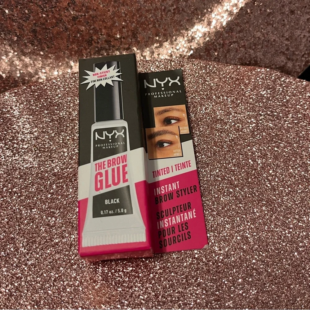 NYX PROFESSIONAL MAKEUP THE BROW GLUE BLACK - Picture 1 of 5